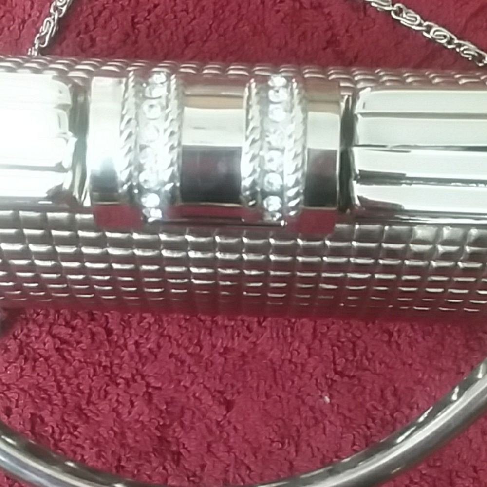 Silver Rhinestone Purse - Picture 2 of 4